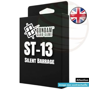 photo Deck de Démarrage - Silent Barrage - Gundam CG - ST13 - EN