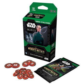 Deck de Démarrage Spotlight - Tarkin/ Étoile Noire - Star Wars Unlimited : Mondes Natals - Set 9 - FR
