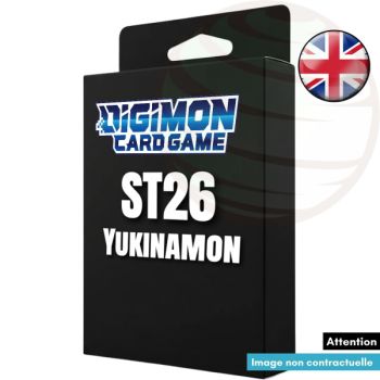 Deck de Démarrage - ST26 Yukinamon - Digimon Card Game - EN