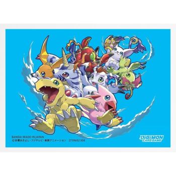 Item Digimon - Proteges Cartes - Standard - Bleu (60)