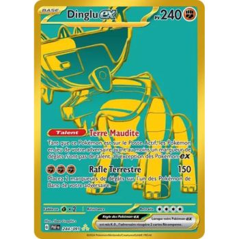 Item Dinglu EX -  Secrete Rare 244/91 - Ecarlate et Violet Destinées de Paldea