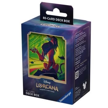 Disney Lorcana - Deck Box - Mer Azurite - Scar - Scellé
