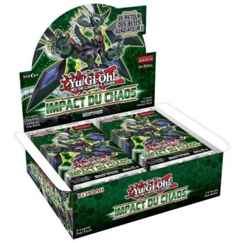 Display Yu-Gi-Oh! - Boite de 24 Boosters Impact du Chaos - FR