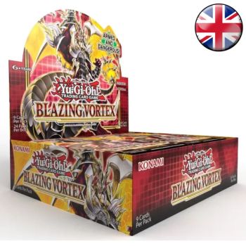 Display Yu-Gi-Oh! - Display 24 boosters Blazing Vortex - Anglais