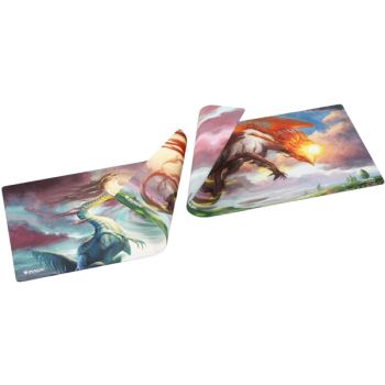 photo Double-Sided Tapis de Jeu - Eirdu, Carrier of Dawn/Isilu, Carrier of Twilight - Magic The Gathering - Gamegenic - Scellé