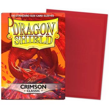 Dragon Shield - Standard Sleeves - Classic Crimson (100)