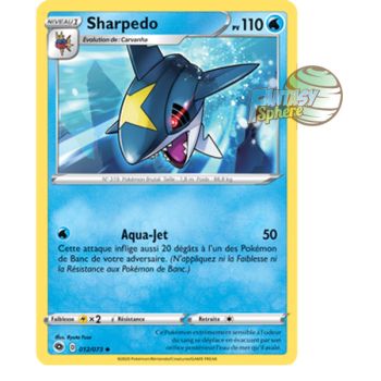 Item Sharpedo - Reverse 12/73 - Epee Bouclier 3.5 La Voie Du Maitre