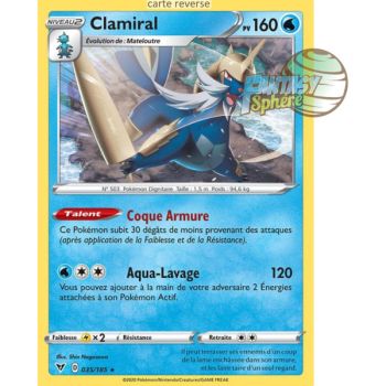 Item Clamiral - Reverse 35/185 - Epee et Bouclier 4 Voltage Eclatant