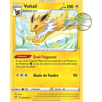 Item Voltali - Reverse 47/185 - Epee et Bouclier 4 Voltage Eclatant