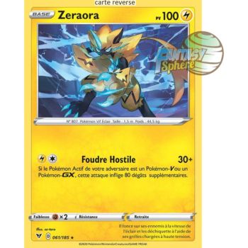 Item Zeraora - Reverse 61/185 - Epee et Bouclier 4 Voltage Eclatant