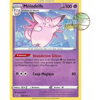 Item Mélodelfe - Reverse 64/185 - Epee et Bouclier 4 Voltage Eclatant