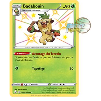 Item Badabouin - Shiny SV005/SV122 - Epee et Bouclier 4.5 Destinées Radieuses