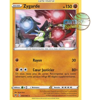 Item Zygarde - Reverse 93/185 - Epee et Bouclier 4 Voltage Eclatant