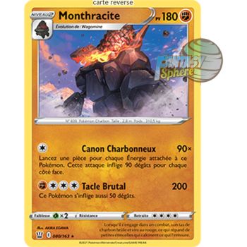 Item Monthracite - Reverse 80/163 - Epee et Bouclier 5 Style de Combat