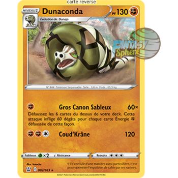 Item Dunaconda - Reverse 82/163 - Epee et Bouclier 5 Style de Combat
