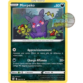 Item Morpeko - Reverse 98/163 - Epee et Bouclier 5 Style de Combat