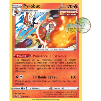 Item Pyrobut - Holo Rare 28/198 - Epee et Bouclier 6 Regne de Glace