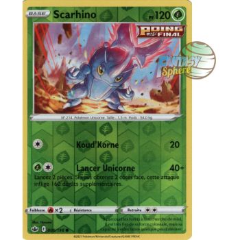 Item Scarhino - Reverse 6/198 - Epee et Bouclier 6 Regne de Glace