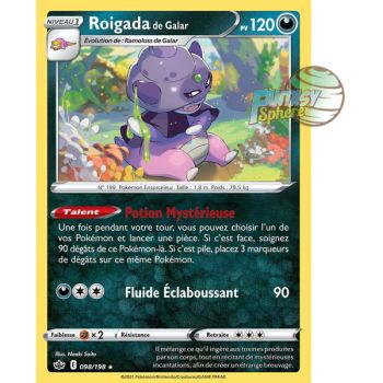 Item Roigada de Galar - Holo Rare 98/198 - Epee et Bouclier 6 Regne de Glace