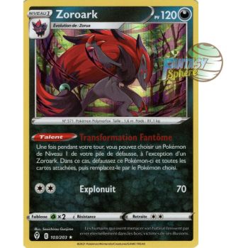 Item Zoroark - Holo Rare 103/203 - Epee et Bouclier 7 Evolution Celeste
