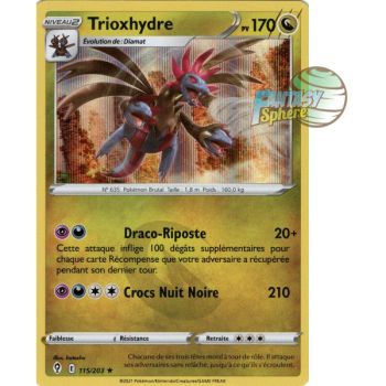 Item Trioxhydre - Holo Rare 115/203 - Epee et Bouclier 7 Evolution Celeste