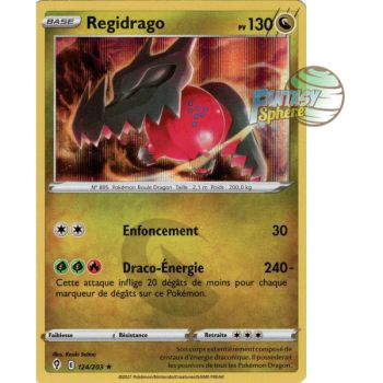 Item Regidrago - Holo Rare 124/203 - Epee et Bouclier 7 Evolution Celeste