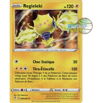 Item Regieleki - Holo Rare 60/203 - Epee et Bouclier 7 Evolution Celeste