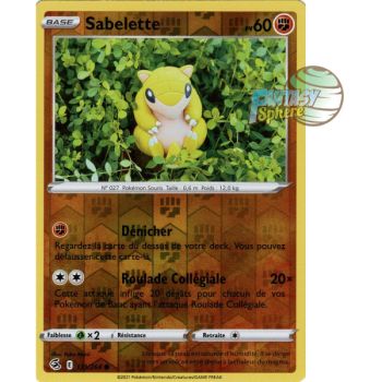 Item Sabelette - Reverse 131/264 - Epee et Bouclier 8 Poing de Fusion