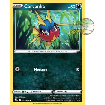 Item Carvanha - Commune 162/264 - Epee et Bouclier 8 Poing de Fusion