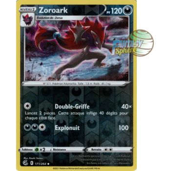 Item Zoroark - Reverse 171/264 - Epee et Bouclier 8 Poing de Fusion