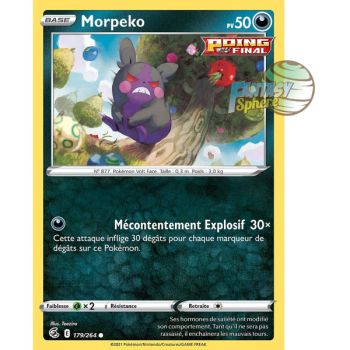 Item Morpeko - Commune 179/264 - Epee et Bouclier 8 Poing de Fusion