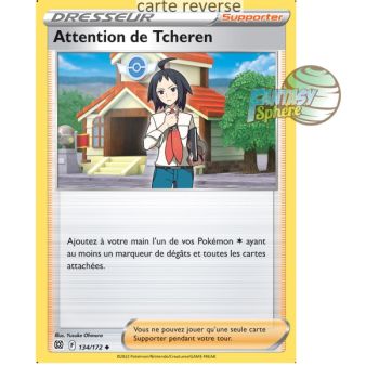 Item Attention de Tcheren - Reverse 134/172 - Epee et Bouclier 9 Stars Etincelantes