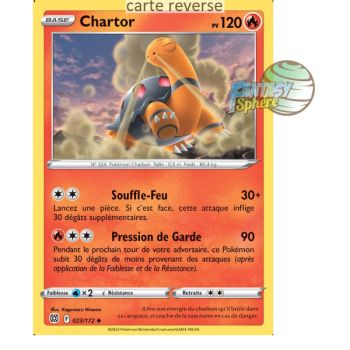 Item Chartor - Reverse 23/172 - Epee et Bouclier 9 Stars Etincelantes