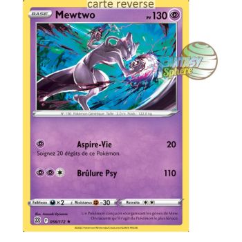 Item Mewtwo - Reverse 56/172 - Epee et Bouclier 9 Stars Etincelantes