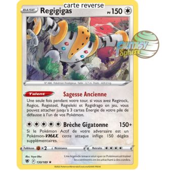 Item Regigigas - Reverse 130/189 - Epee et Bouclier 10 Astres Radieux