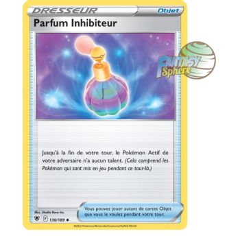 Item Parfum Inhibiteur - Peu Commune 136/189 - Epee et Bouclier 10 Astres Radieux