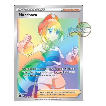 Nacchara - Secret Rare 204/189 - Epee et Bouclier 10 Astres Radieux