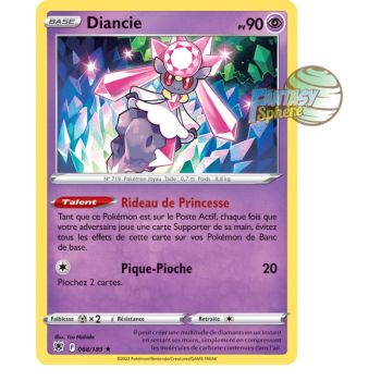 Item Diancie - Holo Rare 68/189_H - Epee et Bouclier 10 Astres Radieux