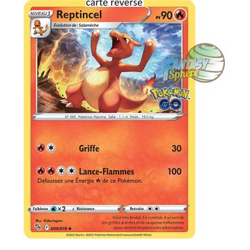 Item Reptincel - Reverse 9/78 - Epee et Bouclier 10.5 Pokemon GO