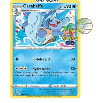 Item Carabaffe - Reverse 16/78 - Epee et Bouclier 10.5 Pokemon GO