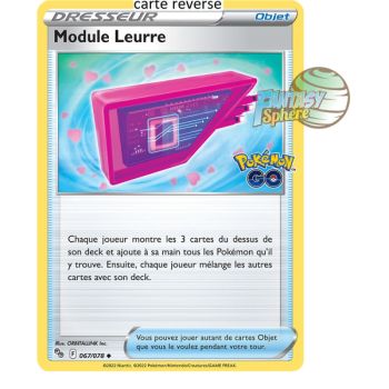 Item Module Leurre - Reverse 67/78 - Epee et Bouclier 10.5 Pokemon GO