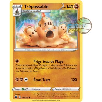 Item Trépassable - Peu commune 100/195 - Epee et Bouclier 12 Tempete Argentée