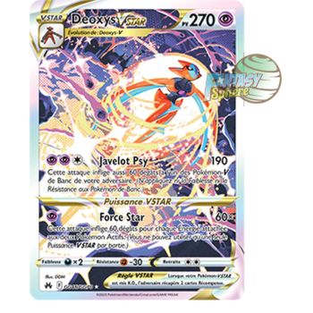 Item Deoxys VSTAR - Rare GG46/GG70 - Epee et Bouclier 12.5 Zenith Supreme