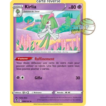 Item Kirlia - Reverse 68/195 - Epee et Bouclier 12 Tempete Argentée