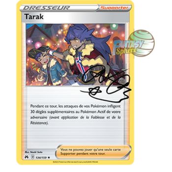 Item Tarak - Holo Rare 134/159 - Epee et Bouclier 12.5 Zenith Supreme