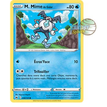Item M. Mime de Galar - Reverse 30/159 - Epee et Bouclier 12.5 Zenith Supreme