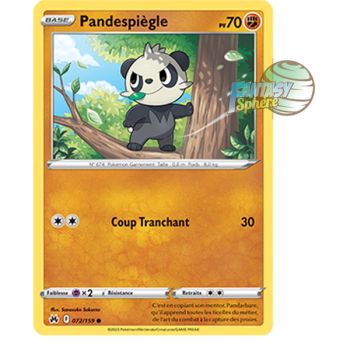 Item Pandespiègle - Reverse 72/159 - Epee et Bouclier 12.5 Zenith Supreme
