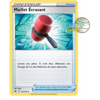 Item Maillet Écrasant - Reverse 125/159 - Epee et Bouclier 12.5 Zenith Supreme
