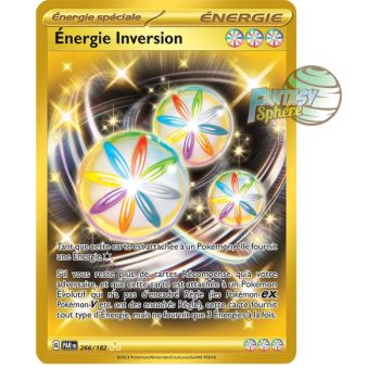 photo Energie Inversion - Hyper Rare SV4 266/182 - Ecarlate et Violet Faille Paradoxe