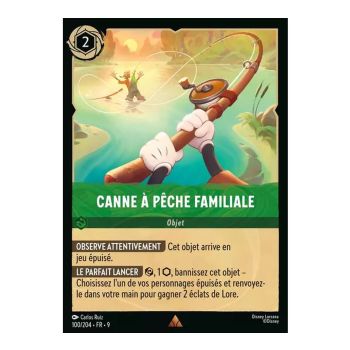 Item Canne à pêche familiale - 100/204 - FAB - Fabuleux - Brillante - Premium - Français